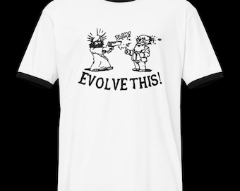 Evolve This - Jesus vs Darwin Shirt