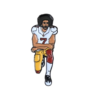 Colin Kaepernick Lapel Pin image 1