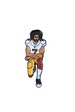 Colin Kaepernick Lapel Pin 