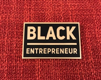 Black Entrepreneur Lapel Pin