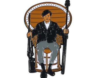Huey P. Newton Lapel Pin