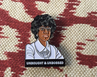 Shirley Chisholm Lapel Pin