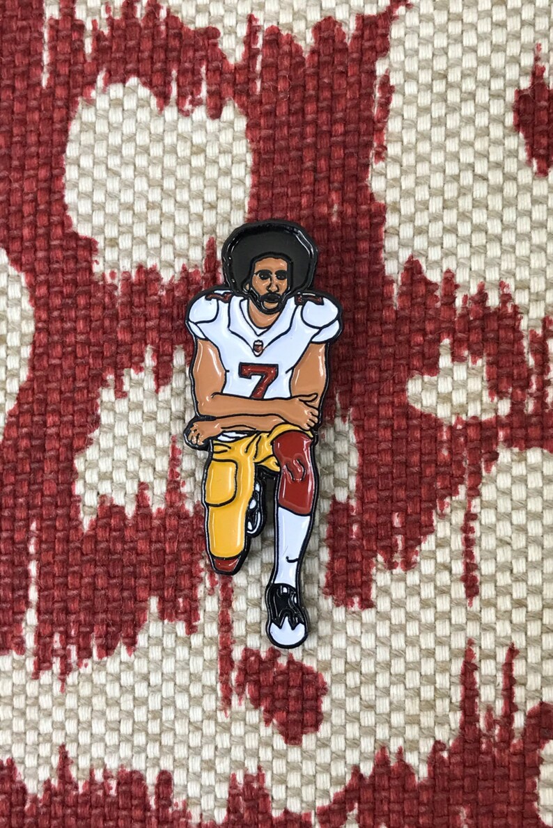 Colin Kaepernick Lapel Pin image 2