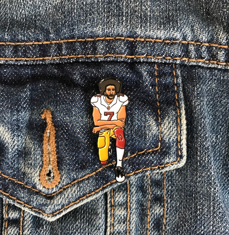 Colin Kaepernick Lapel Pin image 3