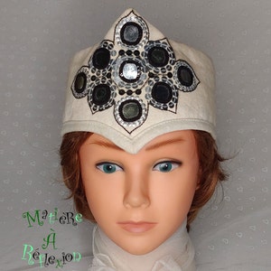 Vintage Washed Denim Pillbox Hat