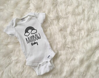 Download Rainbow baby svg | Etsy