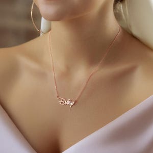 Custom Name Necklace, 14K Gold Plated Name Necklace, Personalized Name Necklace, Birthday Gift for Her, Christmas Gift, Gift for Mom