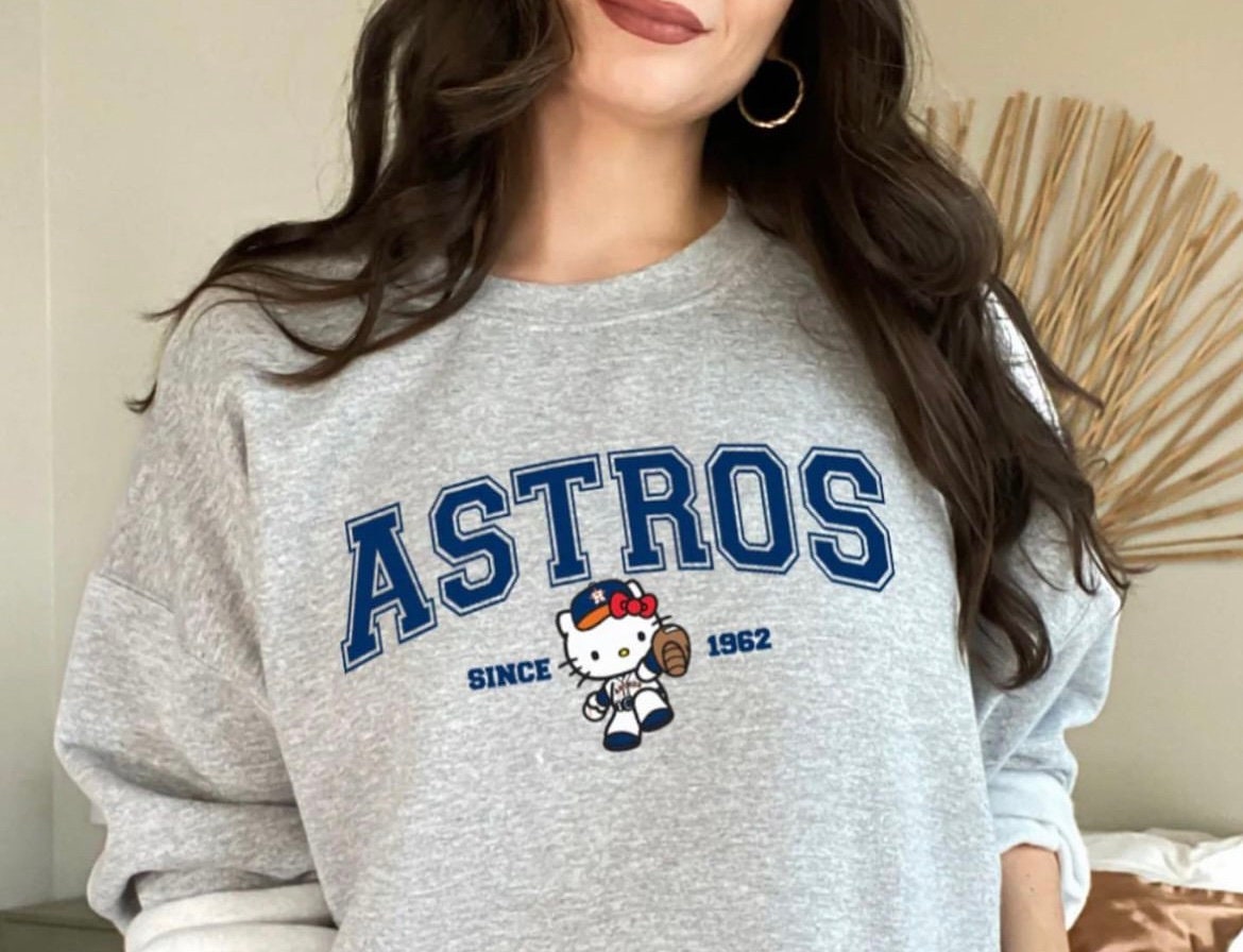 Hello Kitty Player Houston Astros Baseball shirt, hoodie, sweater, long  sleeve and tank top