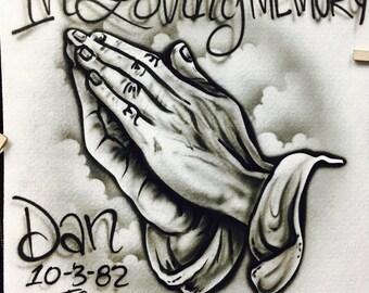 Loving memory tshirt | Etsy