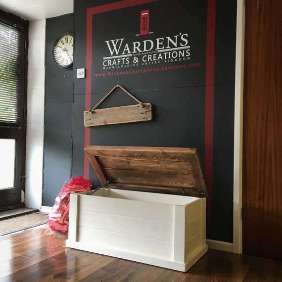 Luxury Blanket Box 40 Colours Handcrafted in UK Etsy