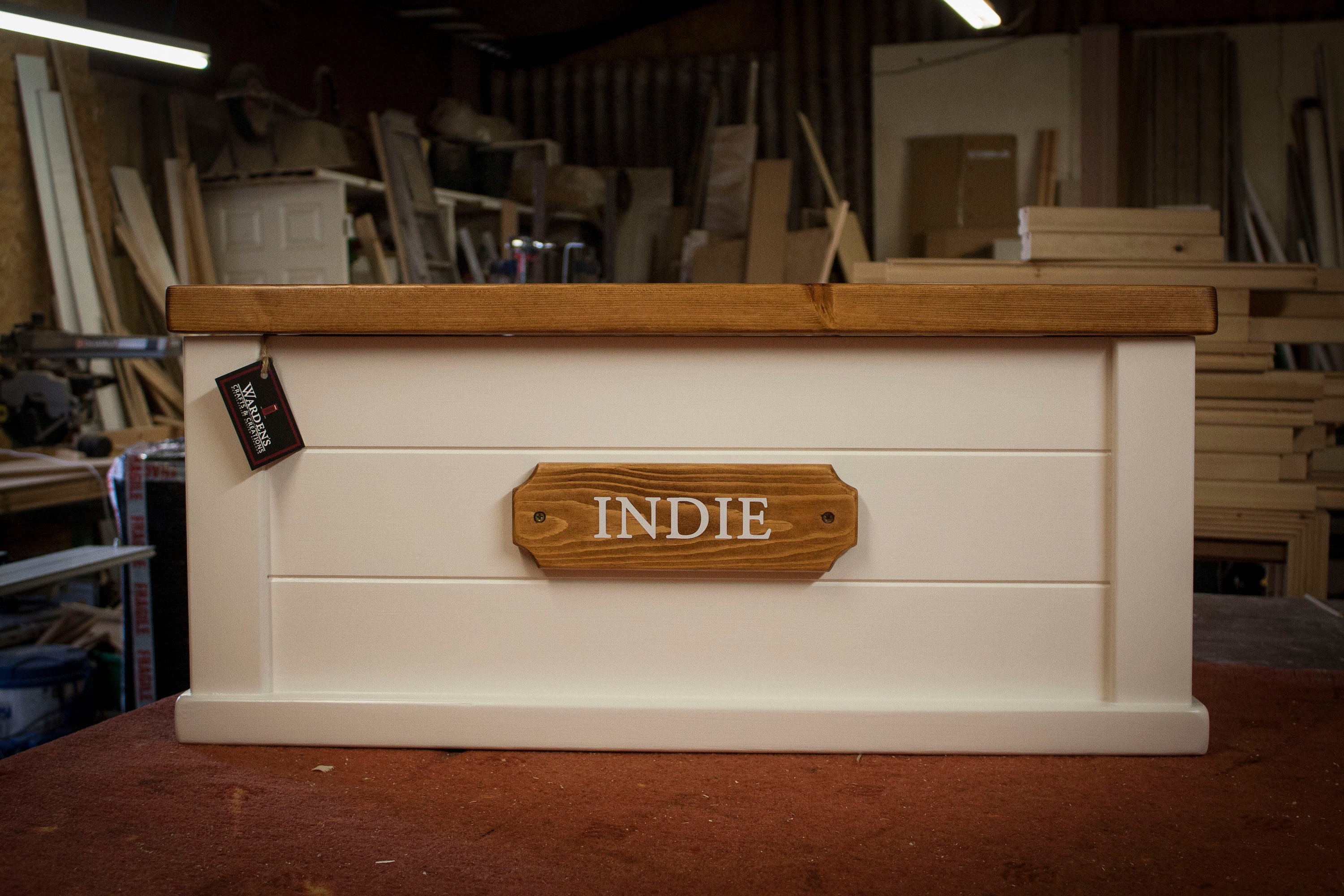 Personalised toy box bespoke soft close lid customised name Etsy