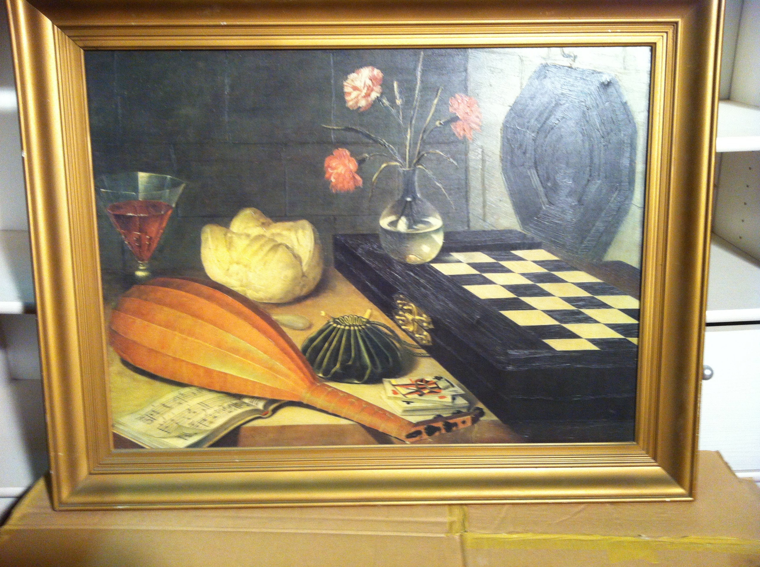 Reproduction Encadrée de Nature Morte