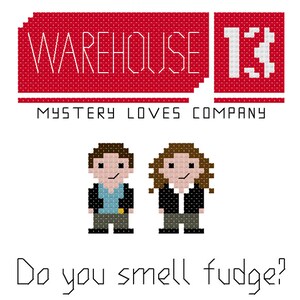 Warehouse 13 PDF cross stitch pattern - instant download