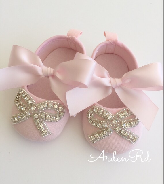 light pink baby girl shoes
