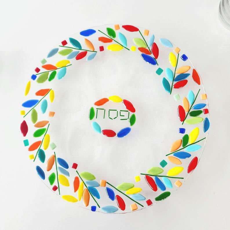Passover Seder Plate , Jewish Wedding Gift, Handmade in Israel, Seder ...