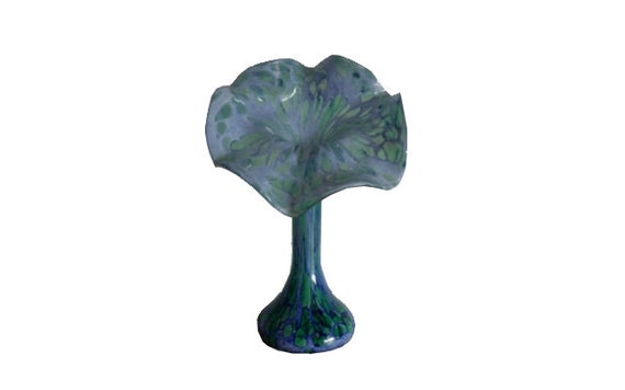 Vase Soliflore Verre Soufflé La Rochère