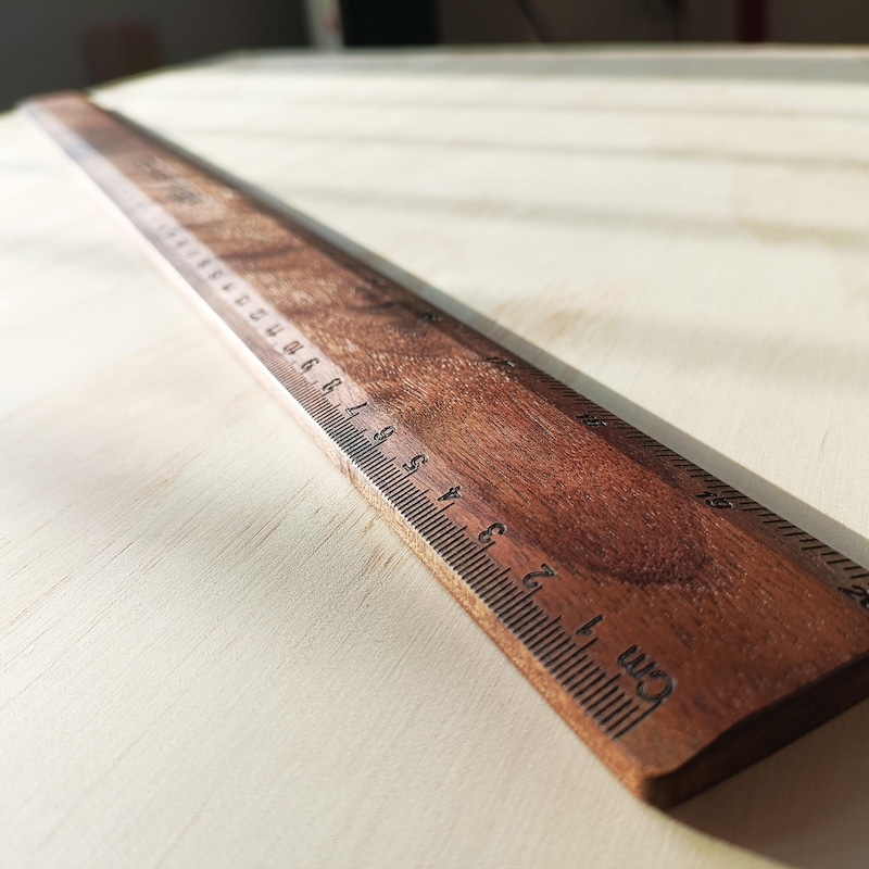 Vintage Wooden Ruler - Etsy