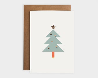 Greeting card "Christmas Tree"