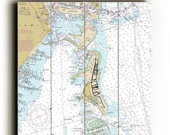 Biscayne Bay Nautical Chart