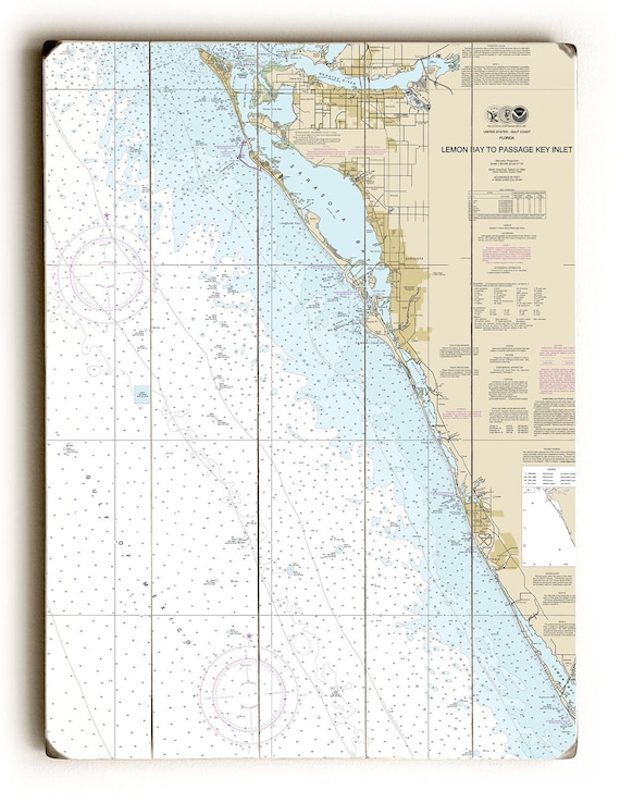 Sarasota Bay Nautical Chart