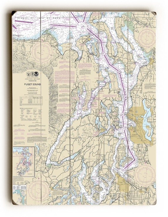 Puget Sound Nautical Chart