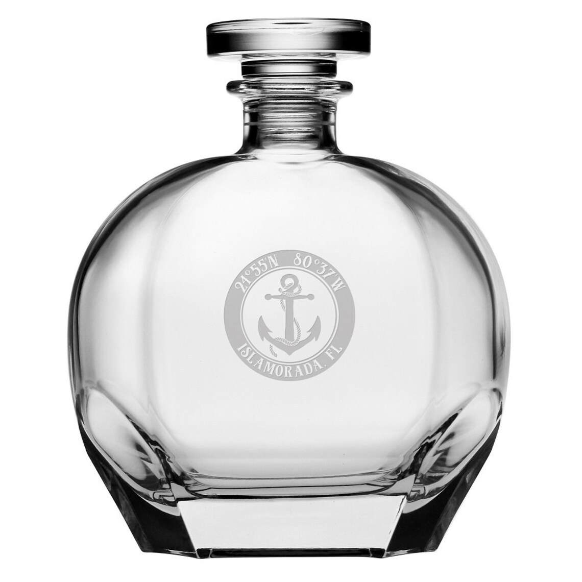 Personalized Anchor Glassware & Barware 9 Options / Made to Etsy