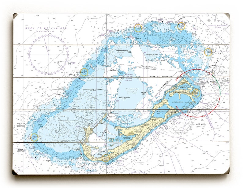 Bermuda Nautical Chart