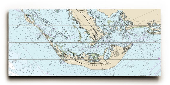Sanibel Island Nautical Chart
