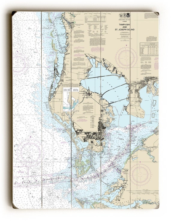 Tampa Bay Nautical Chart