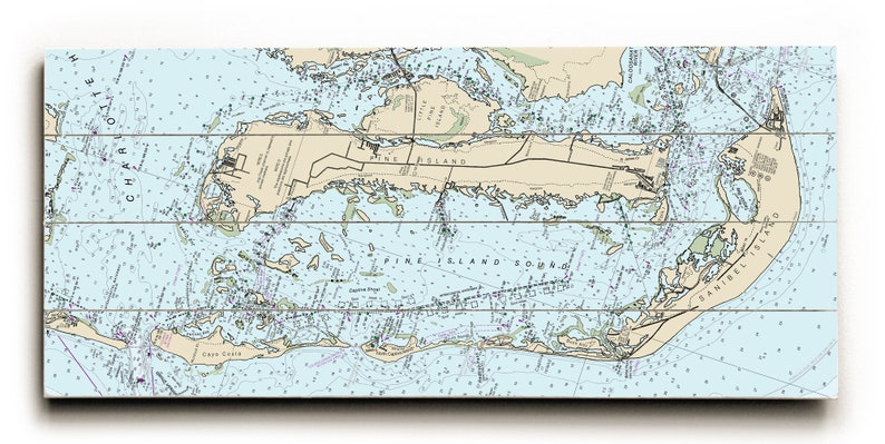 Sanibel Island Nautical Chart