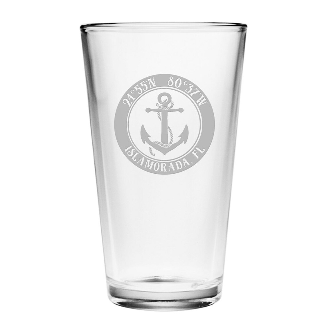Personalized Anchor Glassware & Barware 9 Options / Made to Etsy
