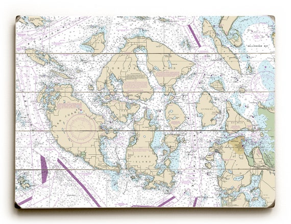 San Juan Islands Chart