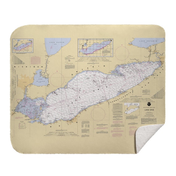 Lake Erie Nautical Chart