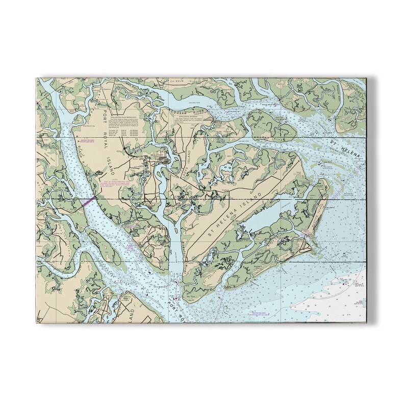 SC Port Royal Island St. Helena Island Fripp Island Etsy