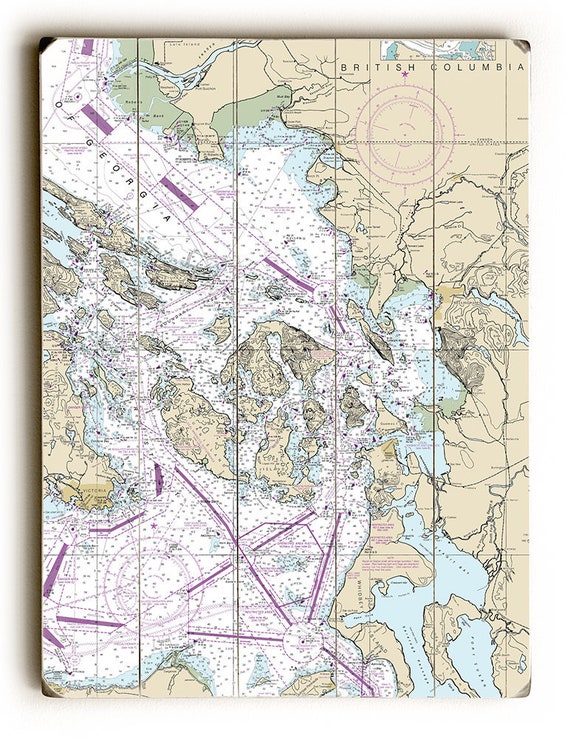 Nautical Charts San Juan Islands Wa