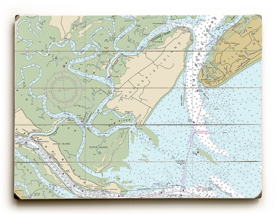 Sc Daufuskie Island Turtle Island Jones Island Sc Nautical Etsy