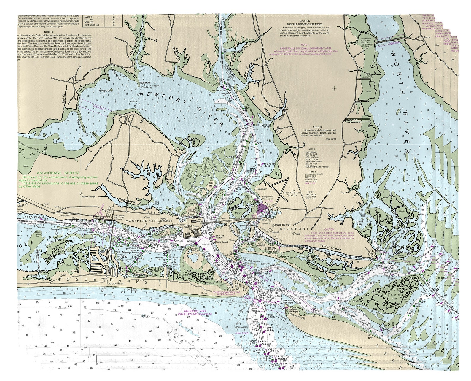 Morehead City Tide Chart