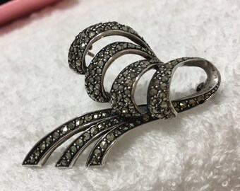 素晴らしい品質のヴィンテージアールデコ1950年代スターリングシルバー