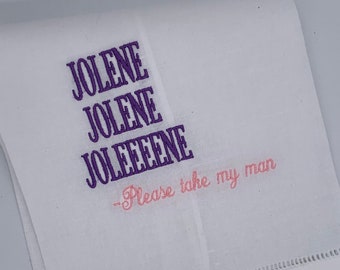 Dolly Parton Jolene Towel | Guest Towel | Dollywood | Housewarming Gift | Jolene