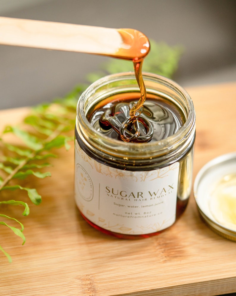 Vegan Sugar Wax No strips No heat Natural hair removal Etsy