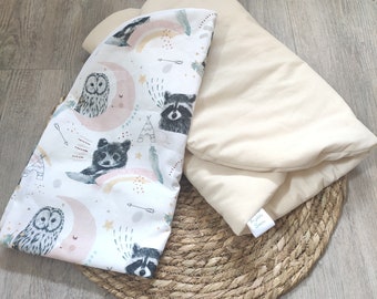 Topponcino Montessori baby / organic cotton / animals