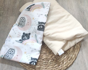 Topponcino Montessori bébé / coton biologique/ animaux