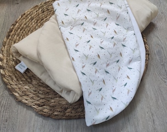Topponcino Montessori baby cotton / feather theme