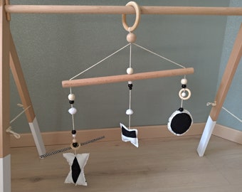 Suspension d’éveil, suspension arche d’éveil suspension portique,  suspension bois, cadeau bébé, cadeau naissance, montessori