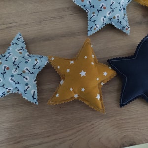 Garland stars baby room decoration image 3