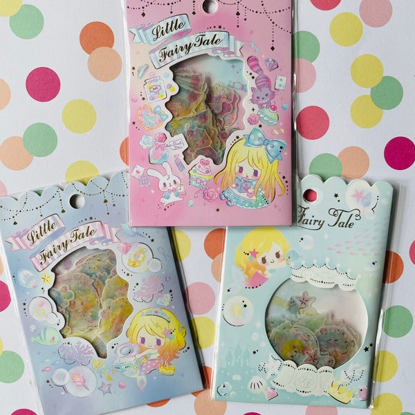 Little Fairy Tale Sticker Flakes: Disney Inspired Princesses and Characters