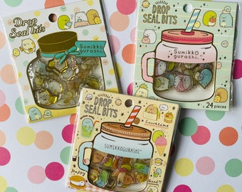 San-x Summikogurashi Sticker Flakes: Jelly Flakes