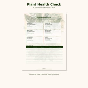 Houseplant Journal Printable PDF | Care Planner Tracker | Pet Safe Guide | Botanical Gift image 5