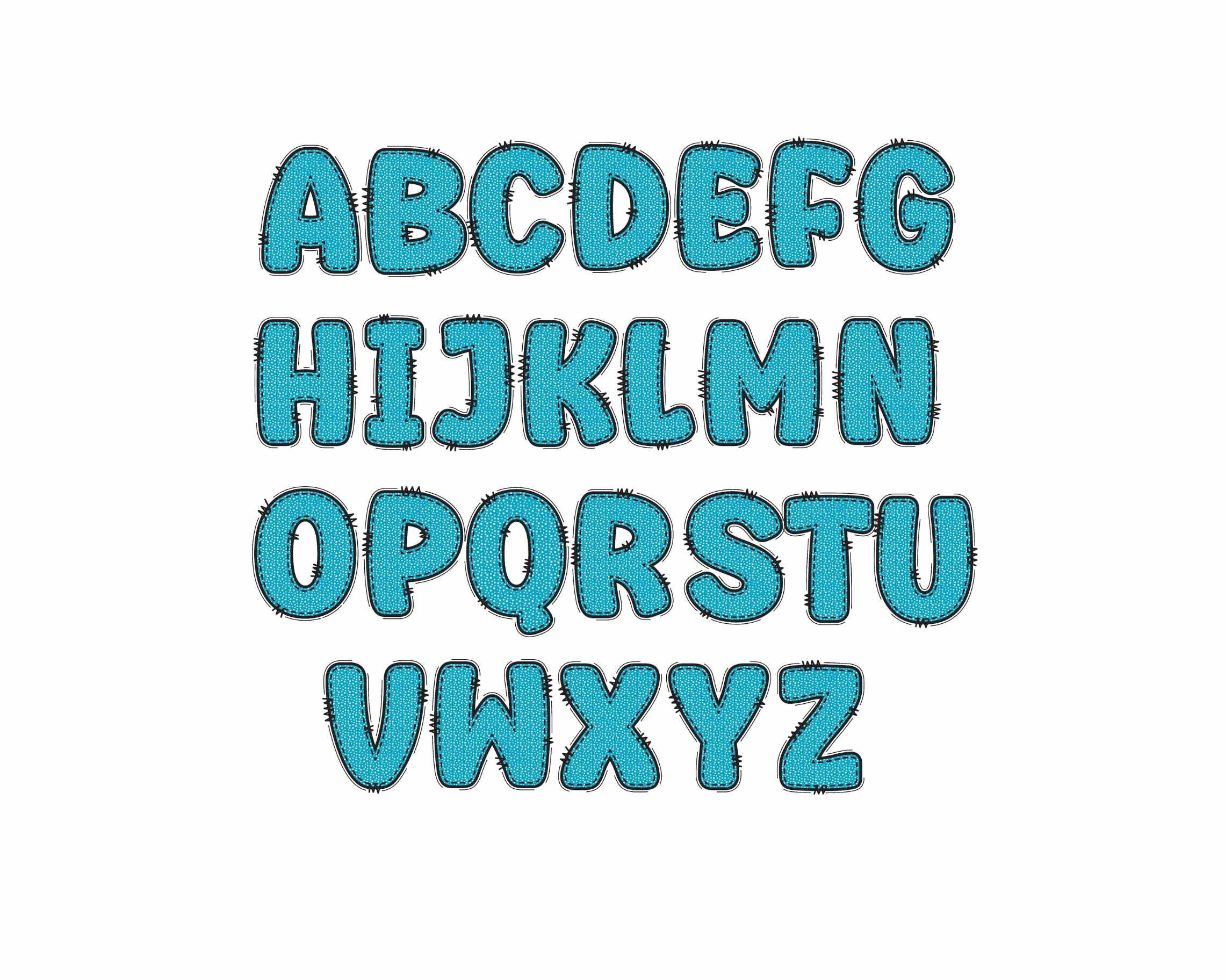 Happy Birthday Alphabet Doodles, Celebrate Day PNG, Balloons Letters