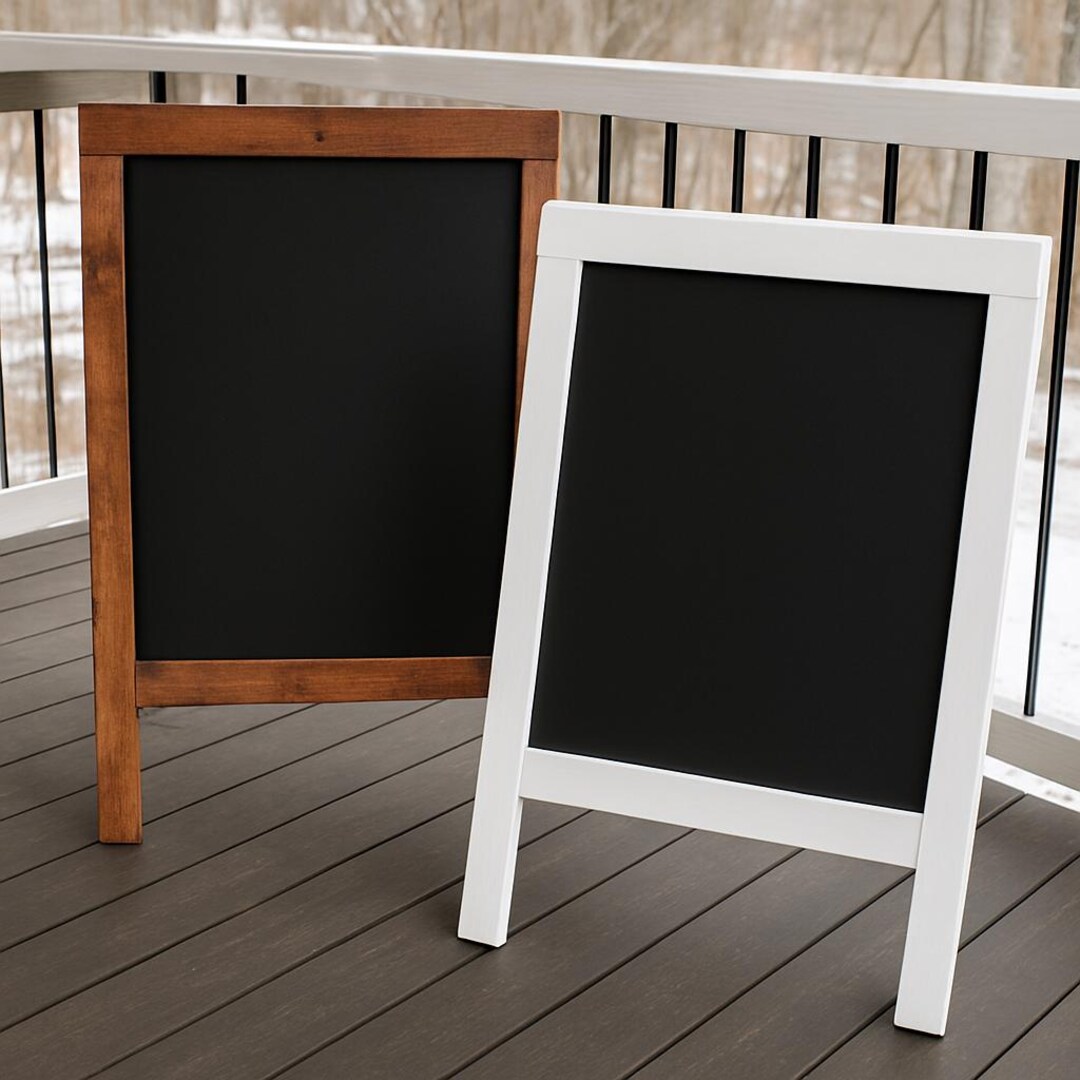 パグちゃん welcomeボード Custom Sidewalk Sign | Business Sign | Custom Easel Sign | Large